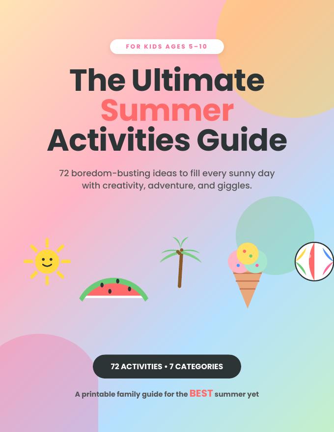 Couverture : The Ultimate Summer Activities Guide